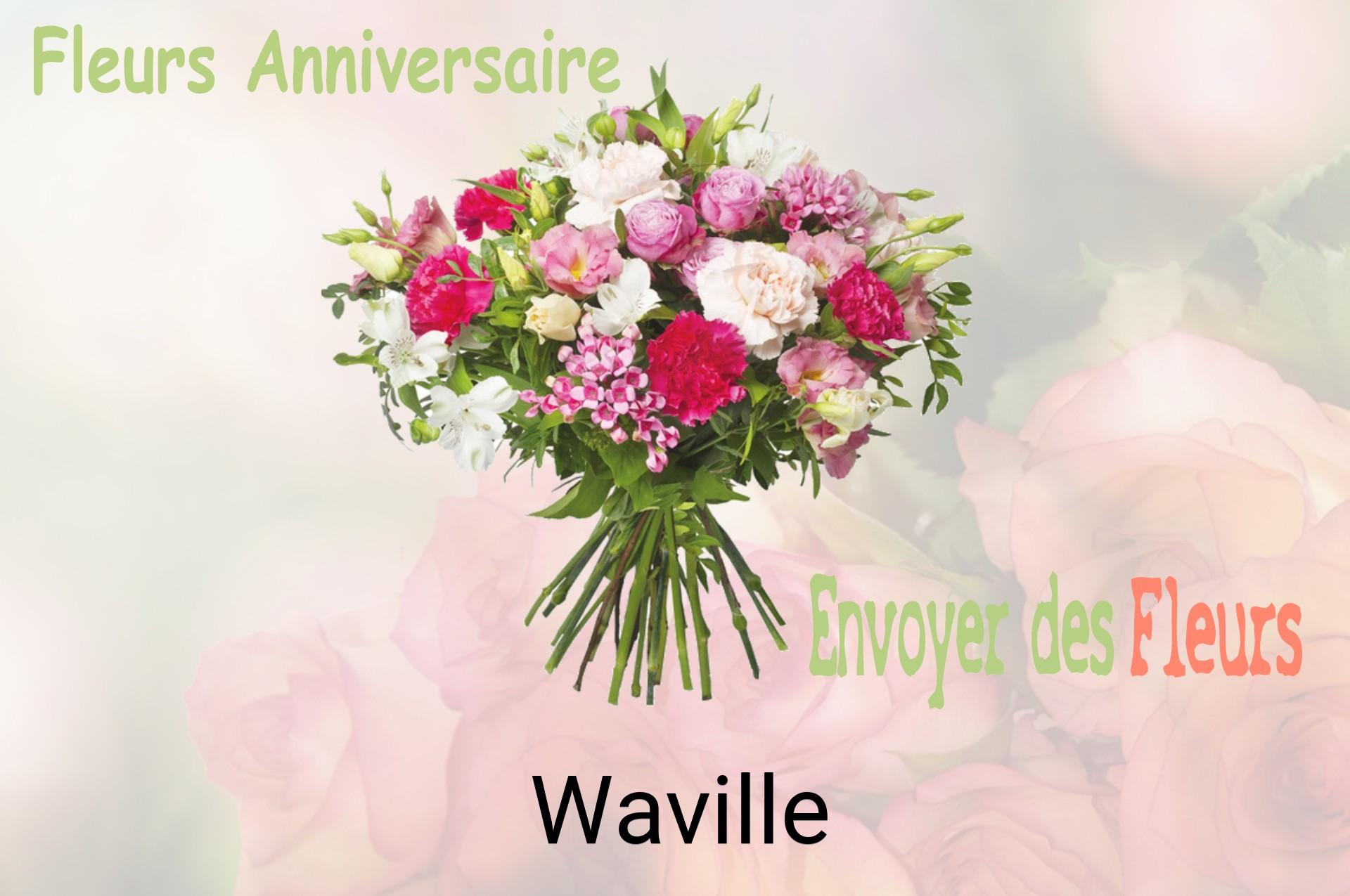 Bouquet de fleurs d’anniversaire livré à Waville
